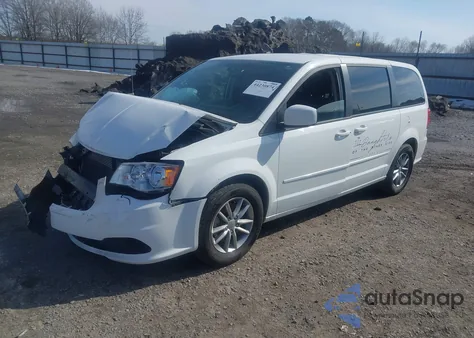 2016 Dodge Grand Caravan Se Plus z USA, uszkodzony, nr VIN 2C4RDGBG8GR124614